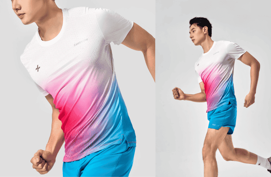 Tshirt chạy bộ AirRush Gradient