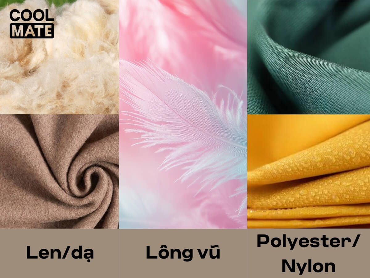 Chọn áo khoác mùa đông cho nam theo chất liệu và khả năng giữ ấm