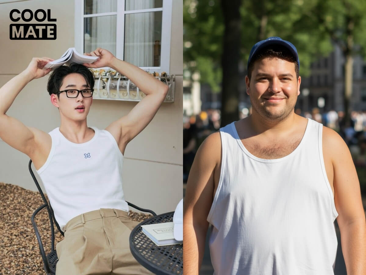 Chọn áo tank top phù hợp vóc dáng để tôn dáng và tạo sự cân đối