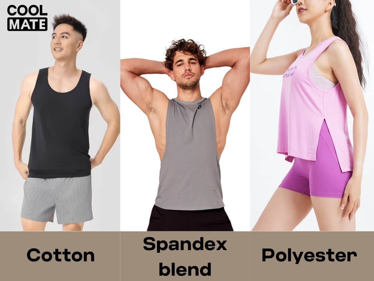 Chất liệu áo tank top