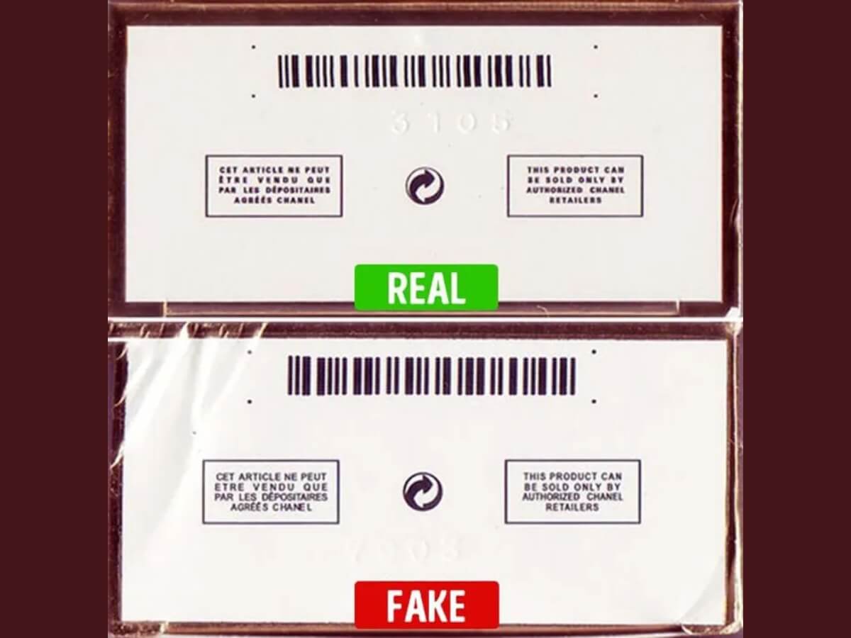 Phân biệt nước hoa thật và nước hoa giả bằng mã vạch (Barcode) và mã lô sản xuất (Batch Code)