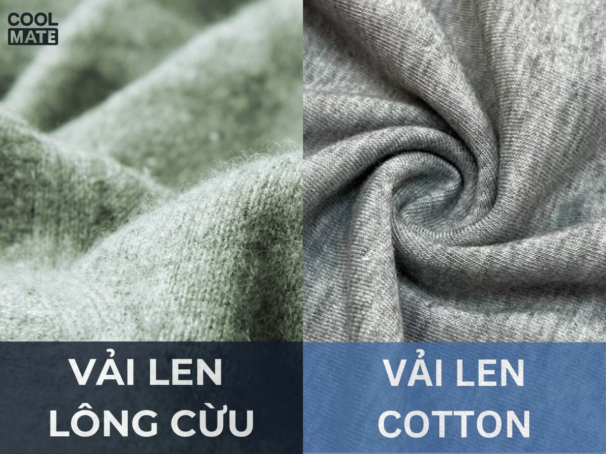 Áo len gile nam với len lông cừu ấm áp hay len cotton