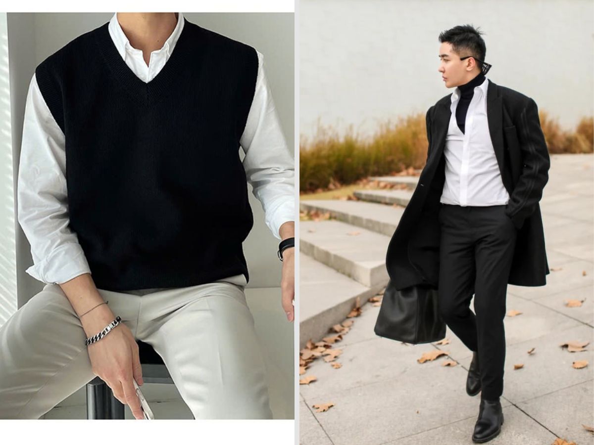 Lịch lãm, công sở cùng cách phối layering 3 lớp